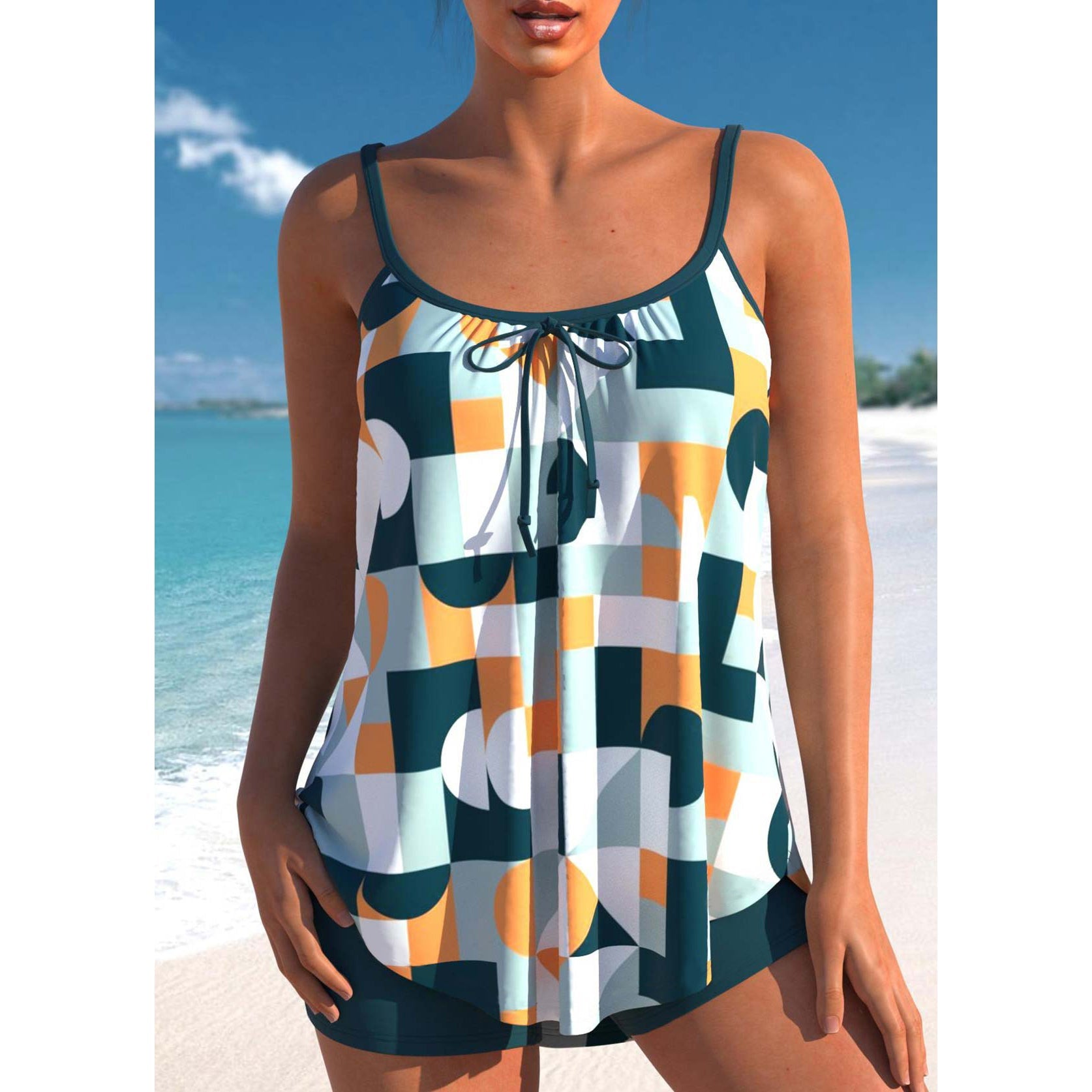 Lynn | Stylish and Comfortable with Our Tankini Set