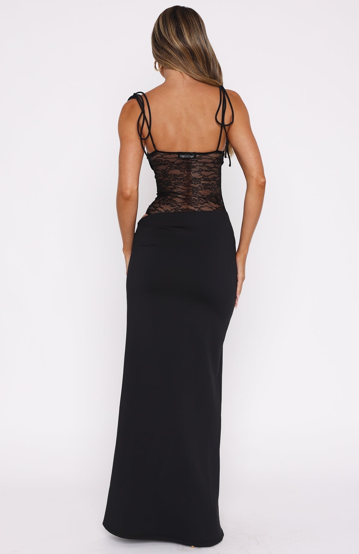 Rachel | Elegante Maxi Jurk met Kanten details
