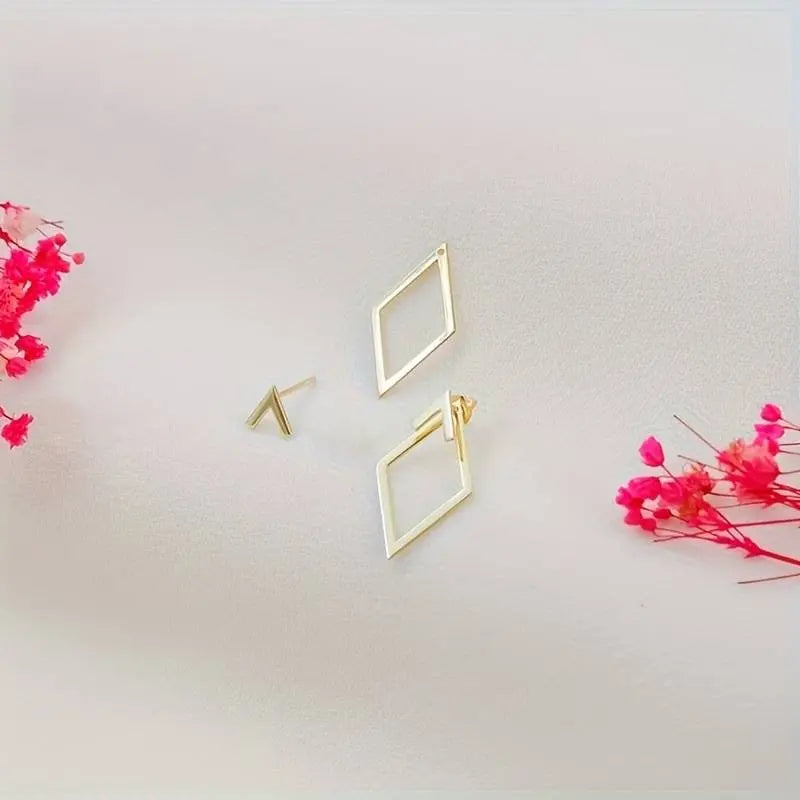 Minimalistische Geometrische Oorbellen