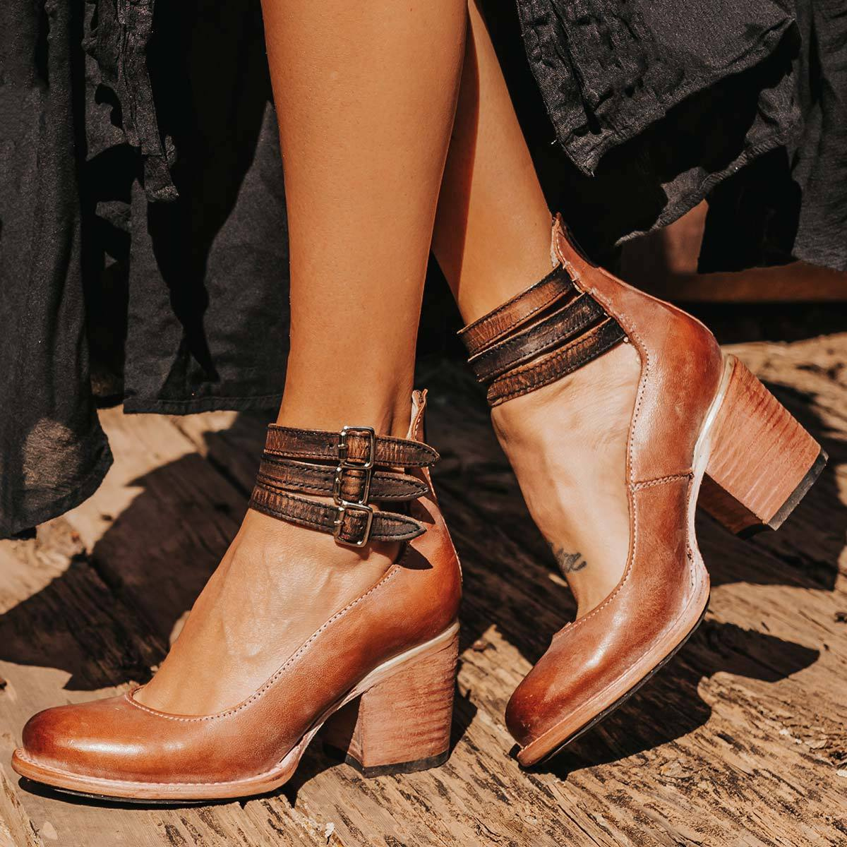 Misa | Leather Ankle Boots