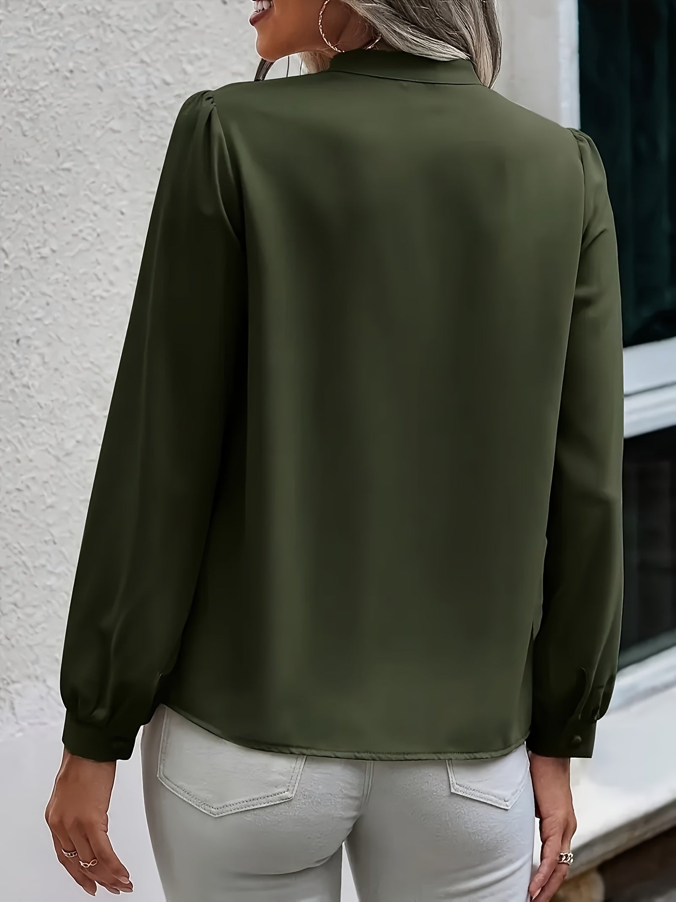 Angela | Blouse met Strik