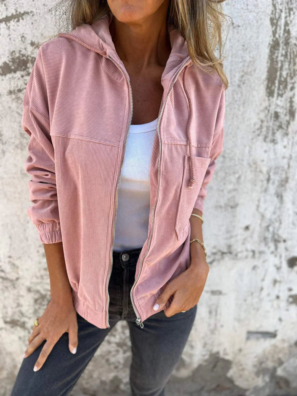 Faya | Casualowa bluza z kapturem