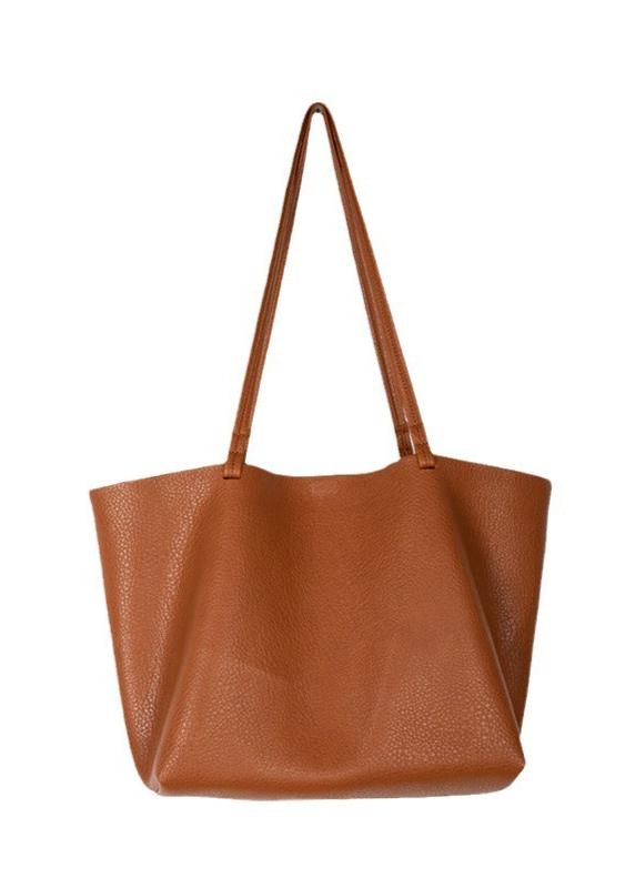 Brionee | Lederen Shopper Tas - Groot