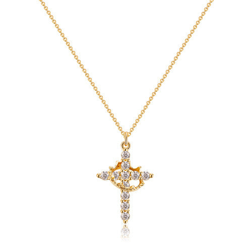 Adara | Necklace with Elegant Cross Pendant