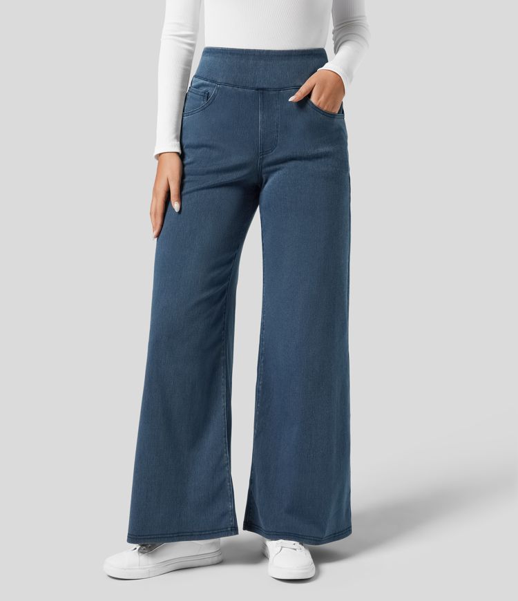 Sameera | High-Waist Wide-Leg Jeans