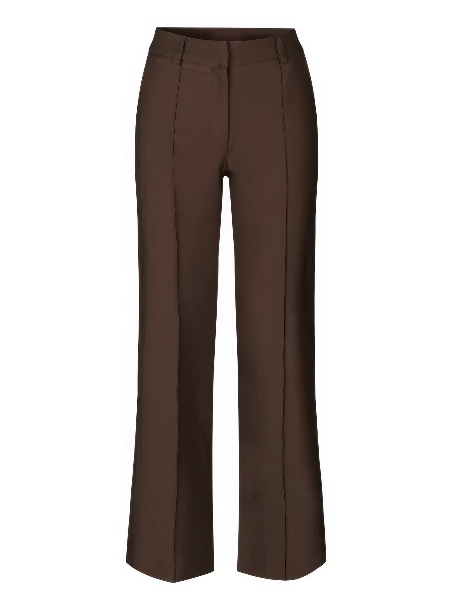 Hoge Taille Dames Pantalon met Rechte Pasvorm