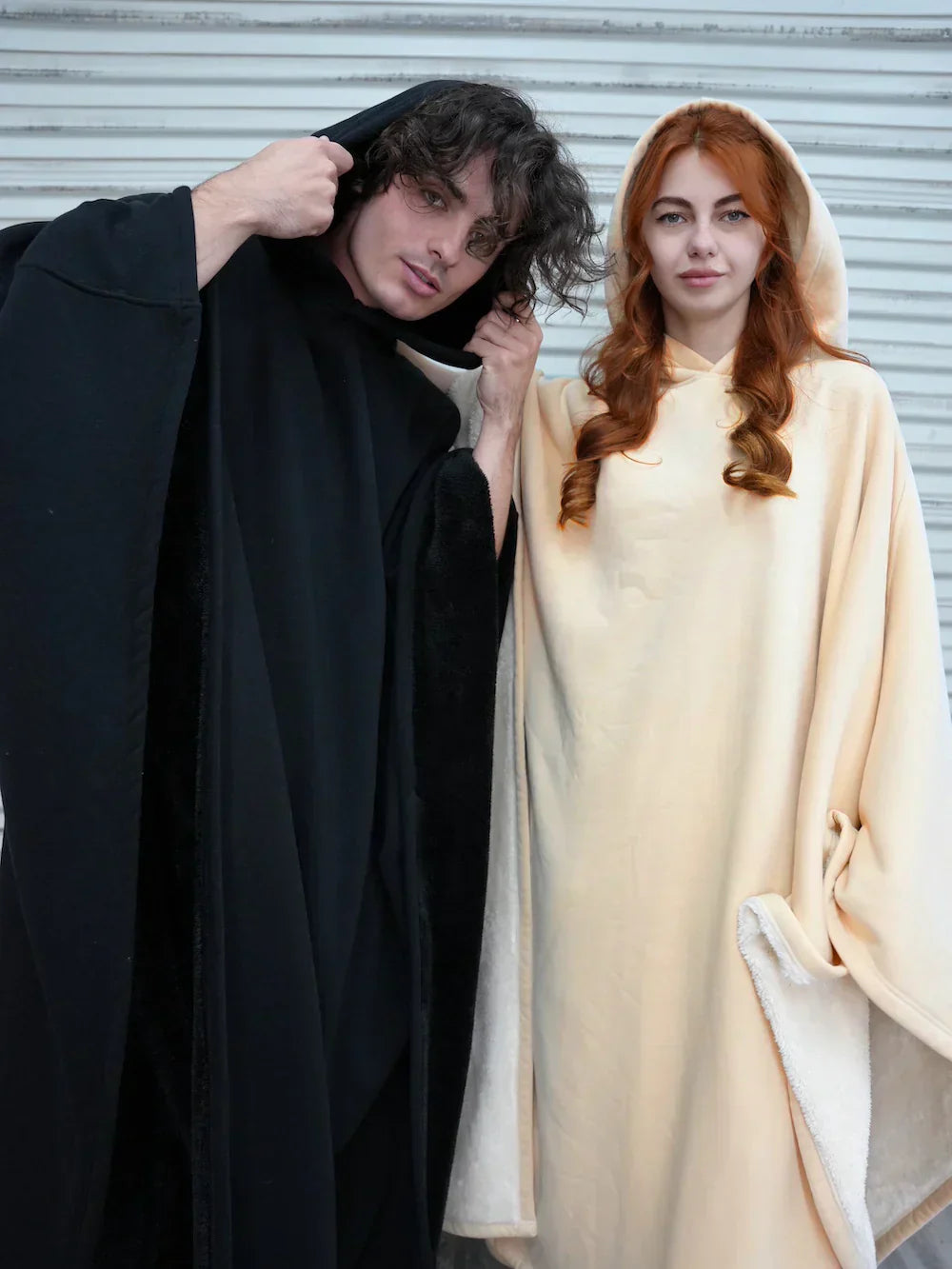 Cadie | Warme Oversized Cape met Capuchon