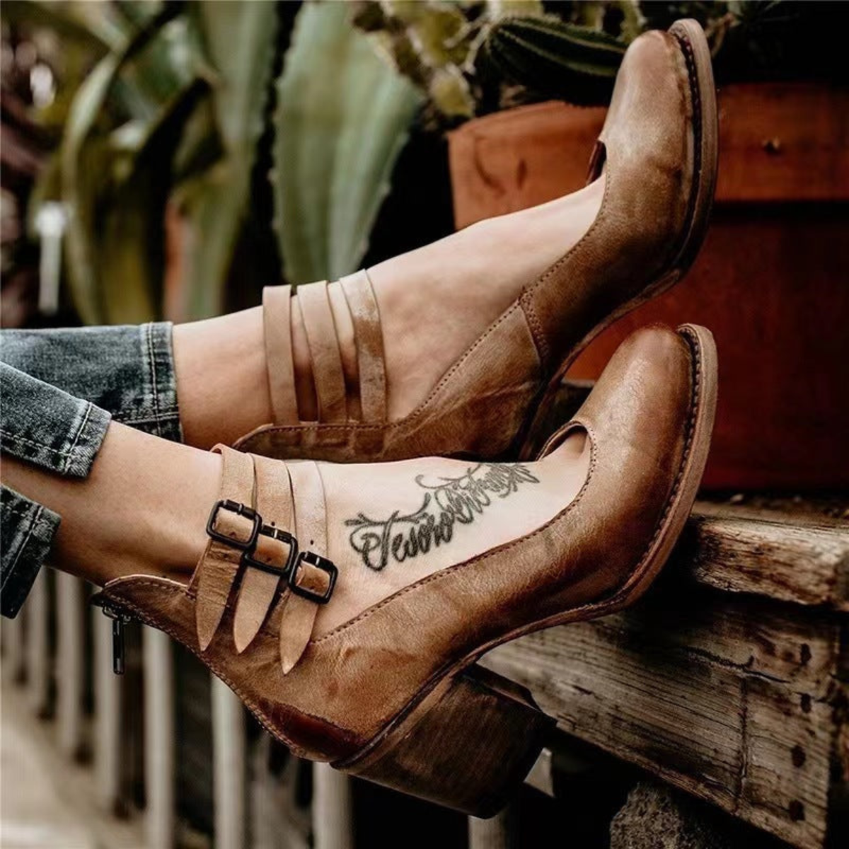 Misa | Leather Ankle Boots