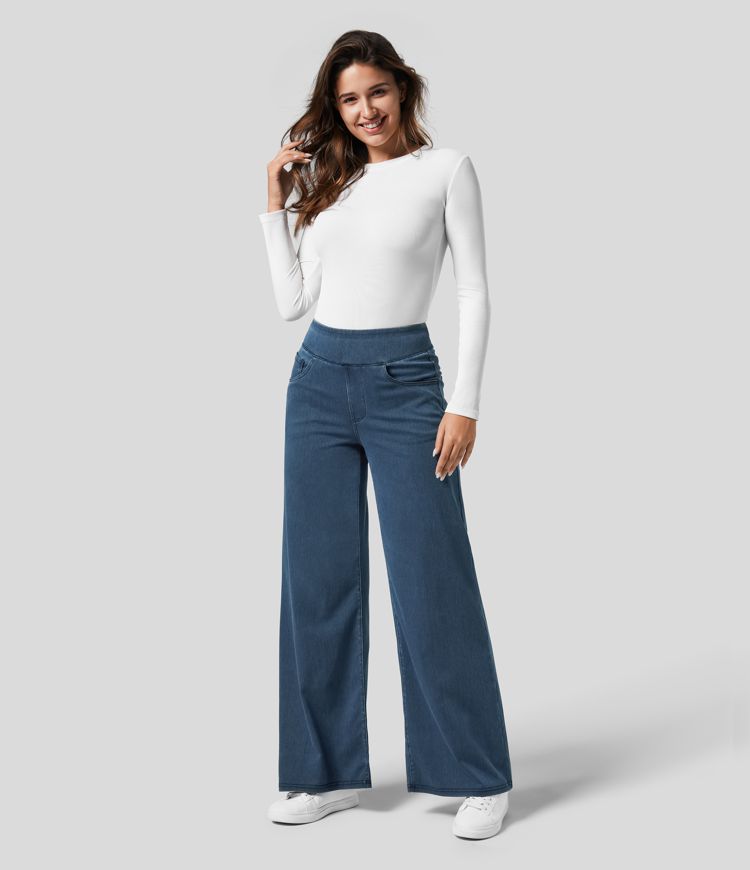Sameera | High-Waist Wide-Leg Jeans