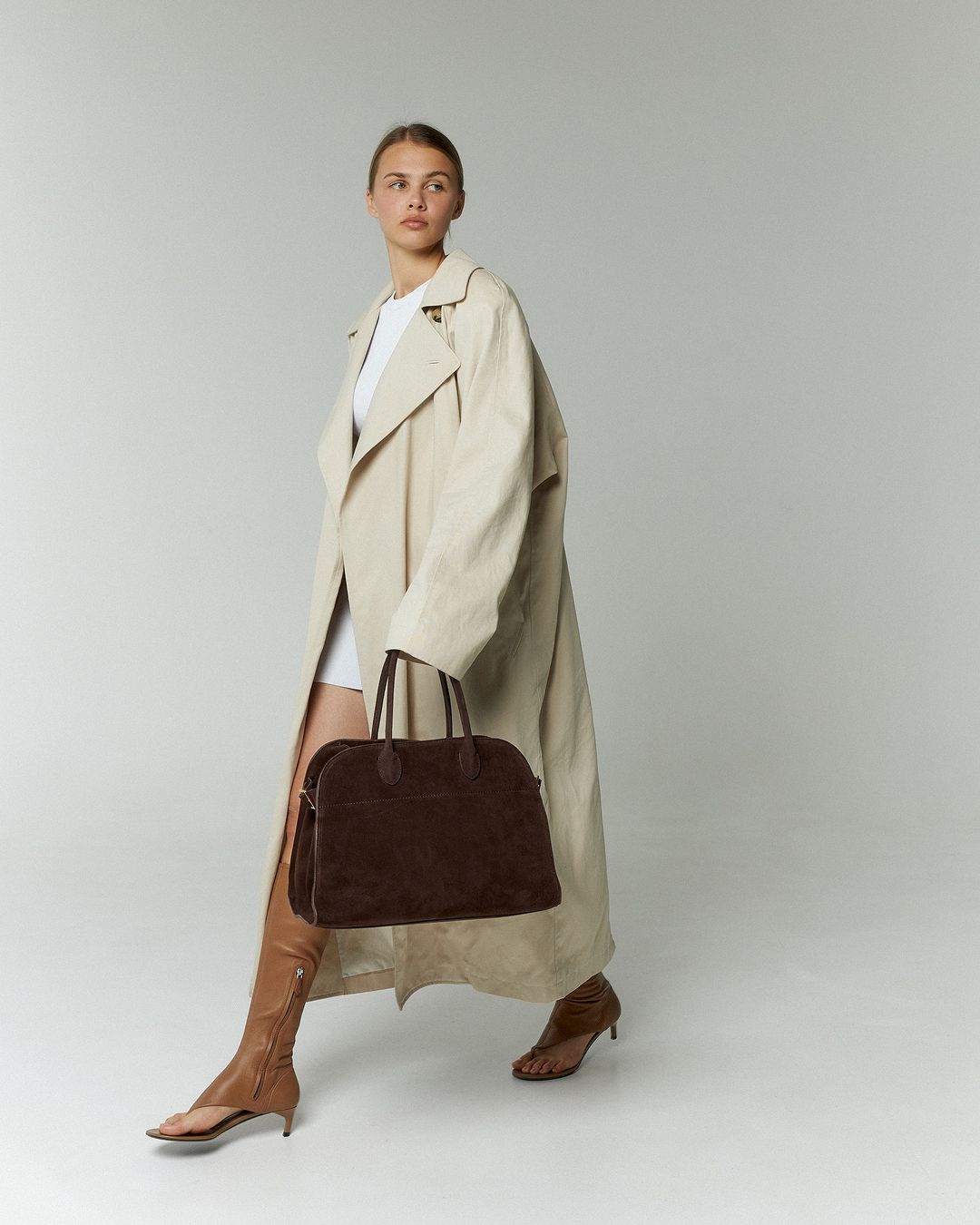 Janae | Suede Structured Tote