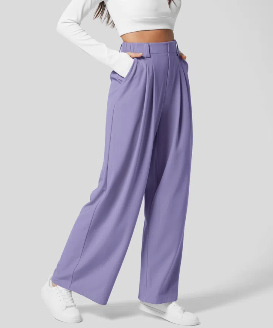 Sabrinah | Wide-Leg Tailored Broek