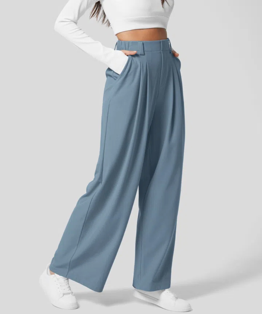 Sabrinah | Wide-Leg Tailored Broek