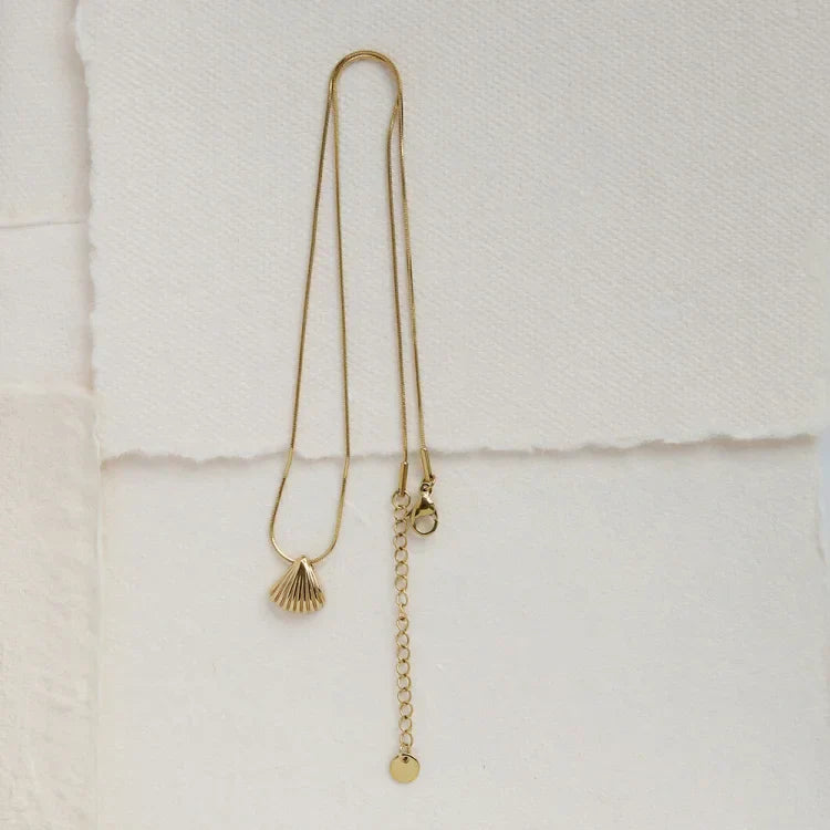 Sasha | Gouden Schelp Ketting