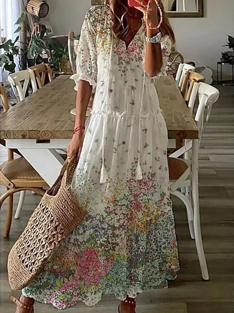 Danisha | Stijlvolle Dames Boho Maxi Jurk