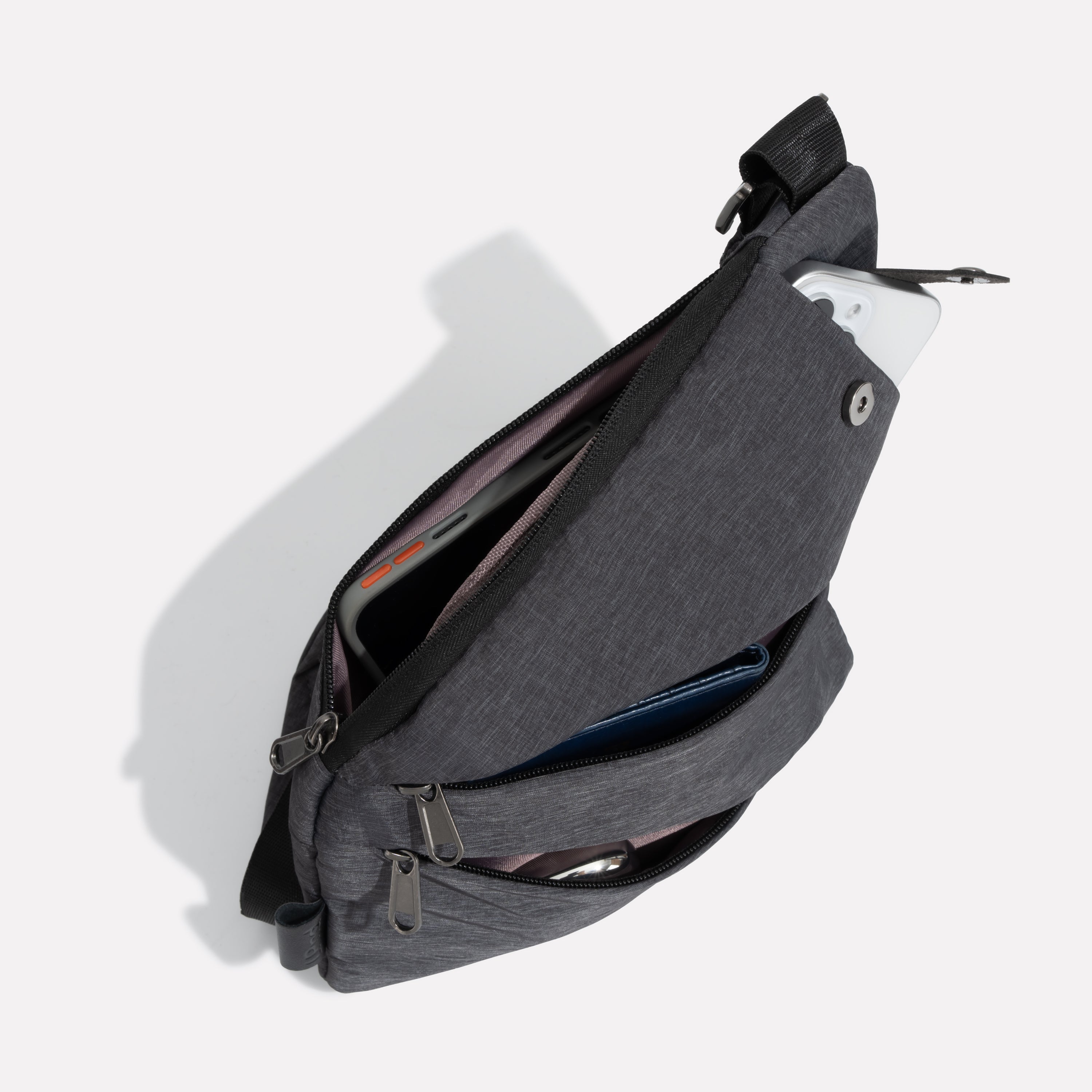 Elegante Dames Crossbody Rugtas met Verstelbare Schouderband