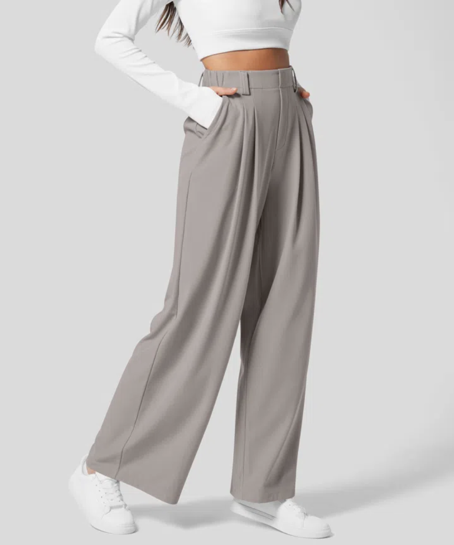 Sabrinah | Wide-Leg Tailored Broek