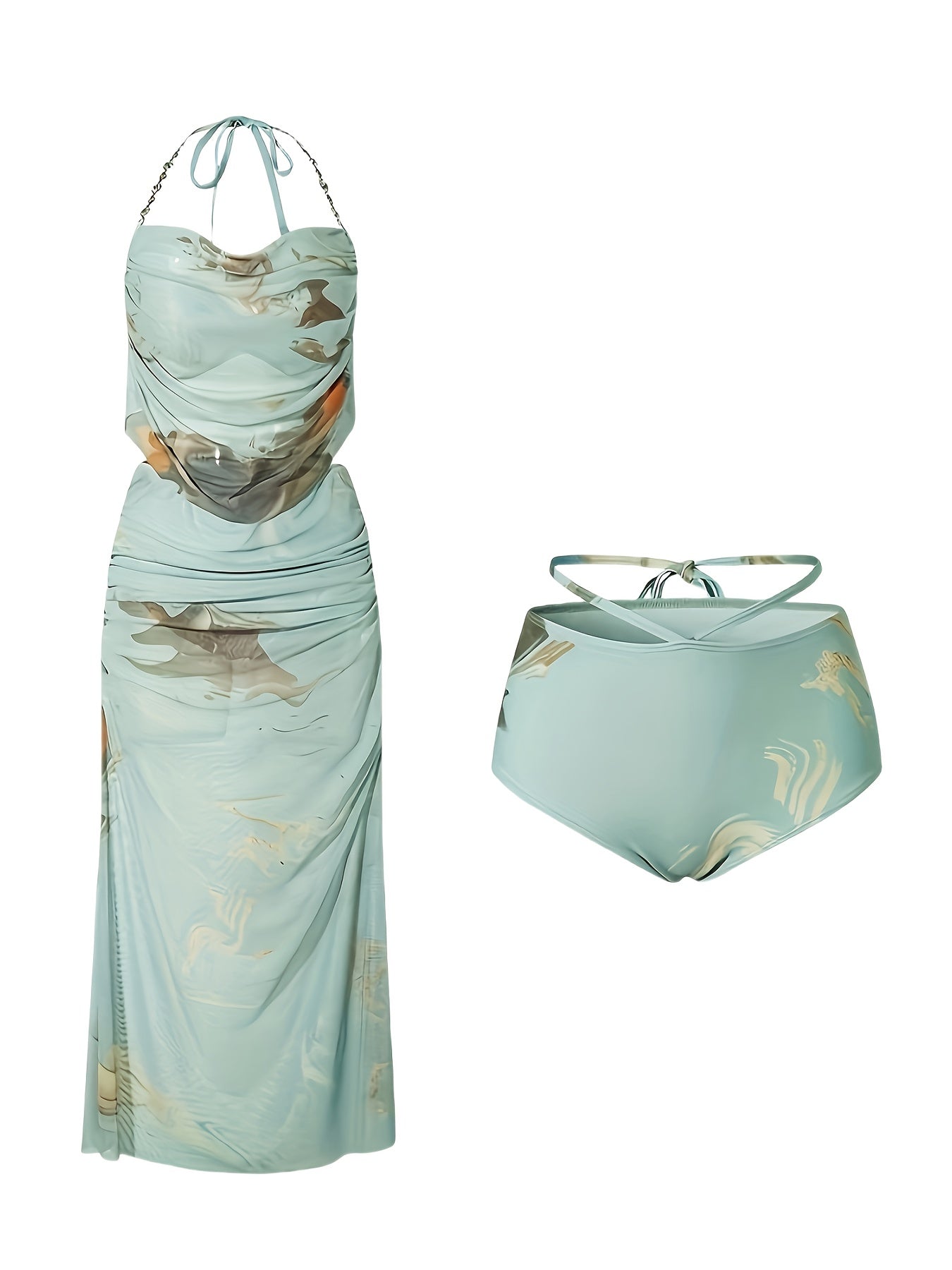 Nicci | Elegante Strandoutfit met Kleurverloop