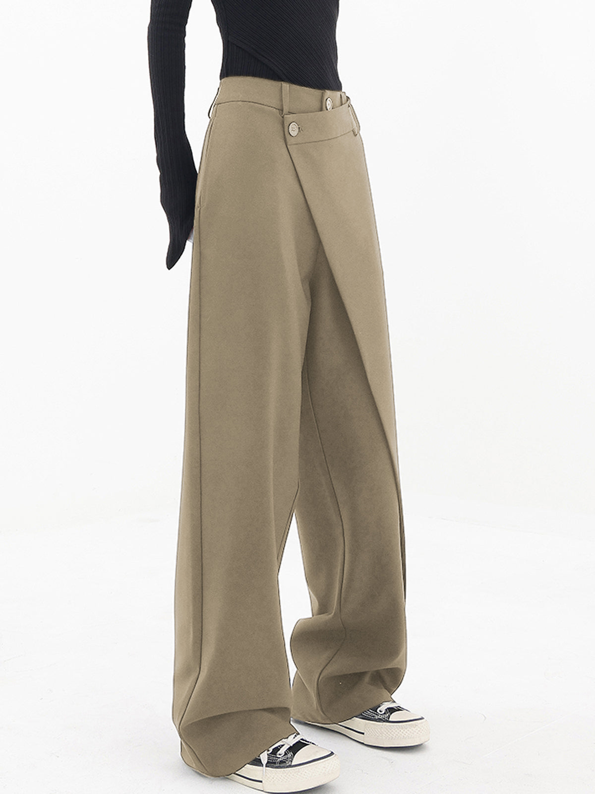 Matilda | Asymmetrical Wide-Leg Pants