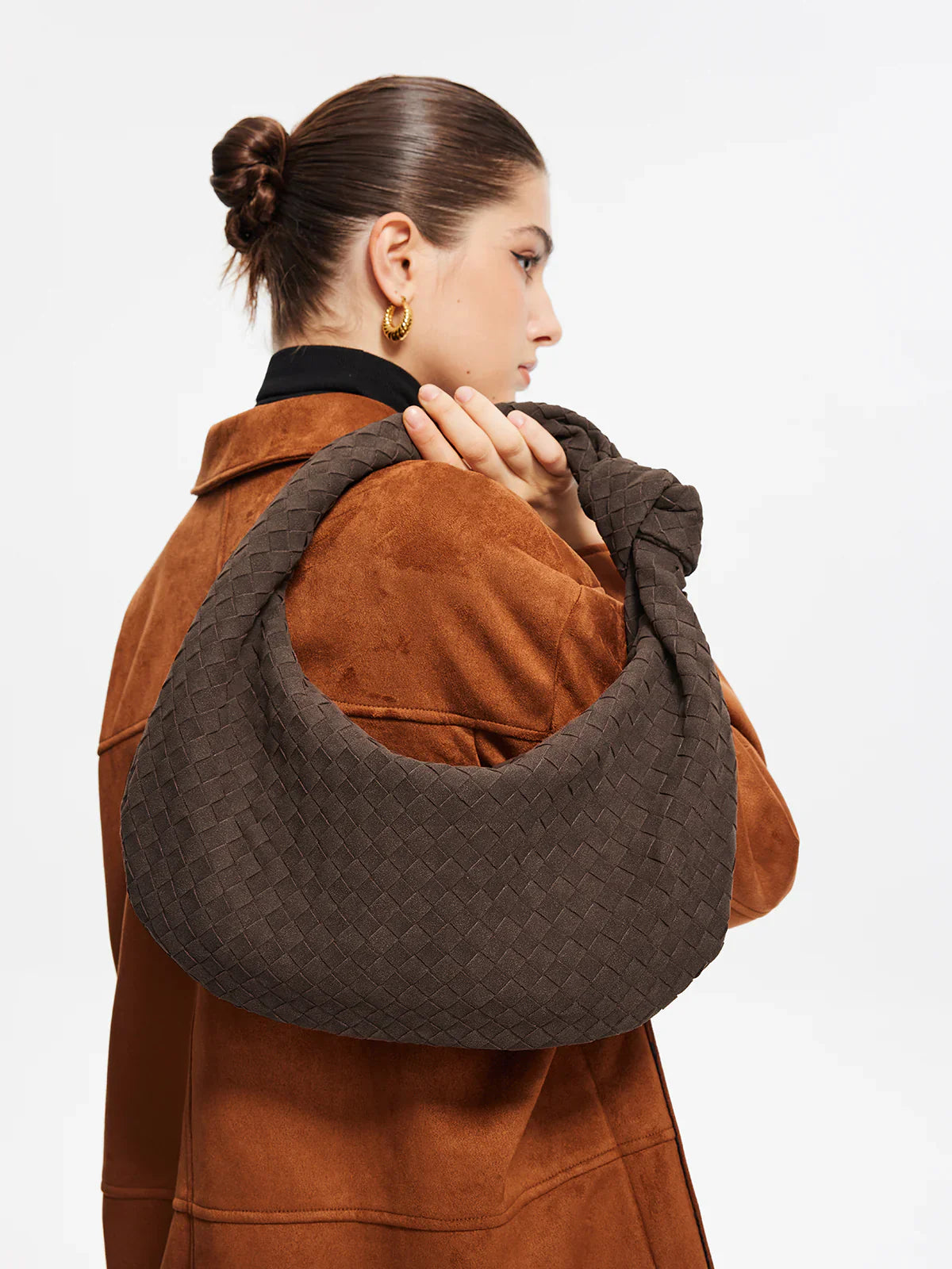 Taniyah | Luxe Woven Coffee Bag