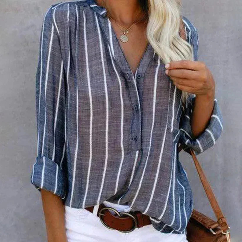 Elizah | Gestreepte Blouse