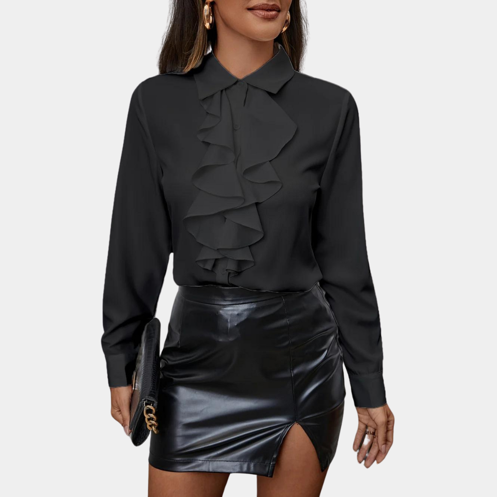 Yvonne | Klassieke Ruffle Blouse
