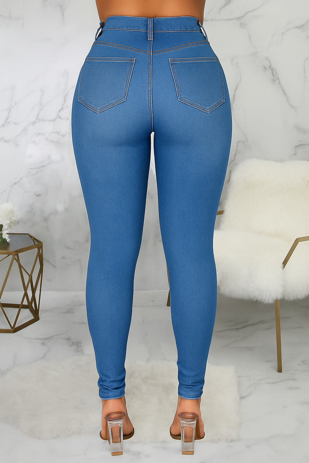 Deliah | High-Waist Sculpting Skinny Jeans