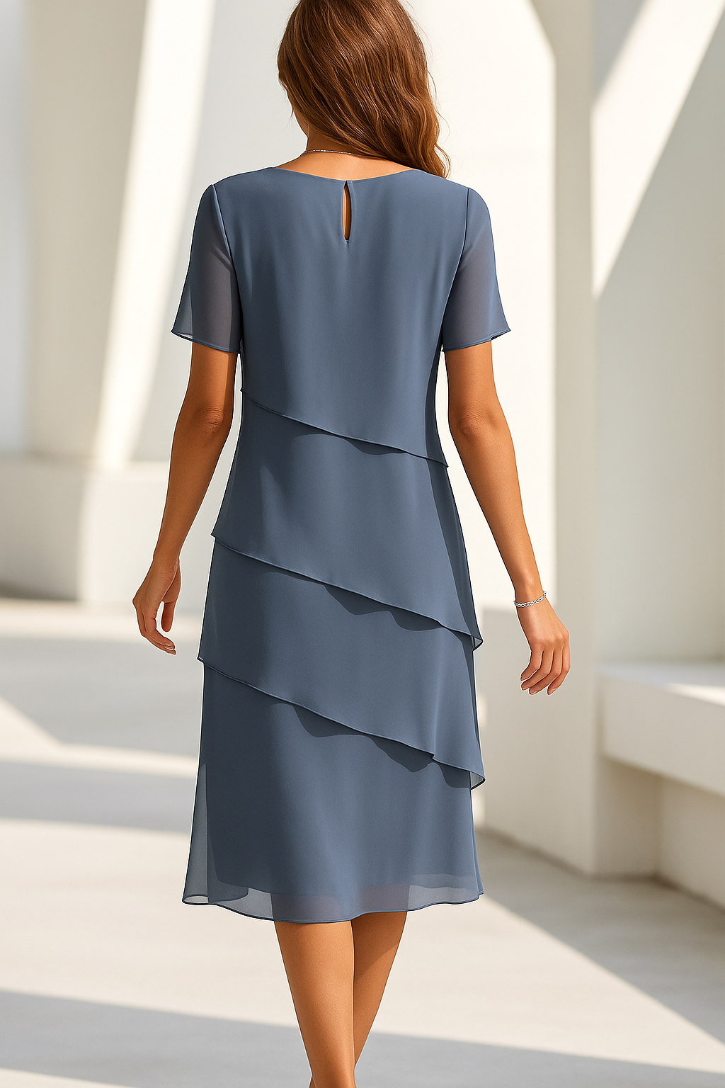 Clarisse | Elegant Layered Dress