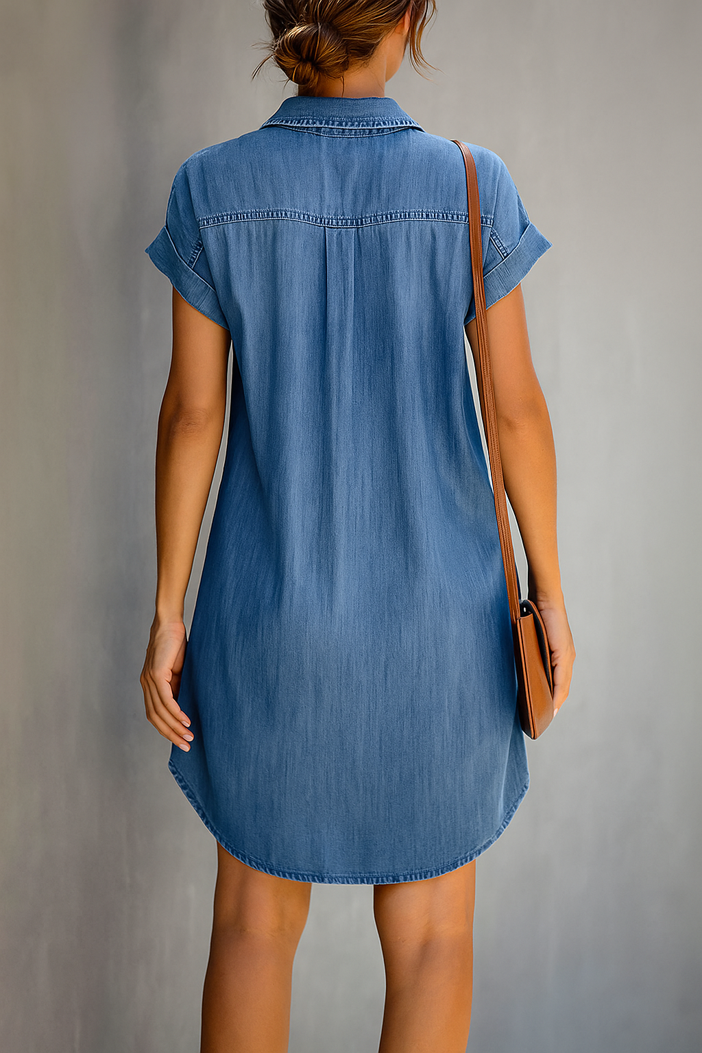 Aureline | Denim Shirt Dress