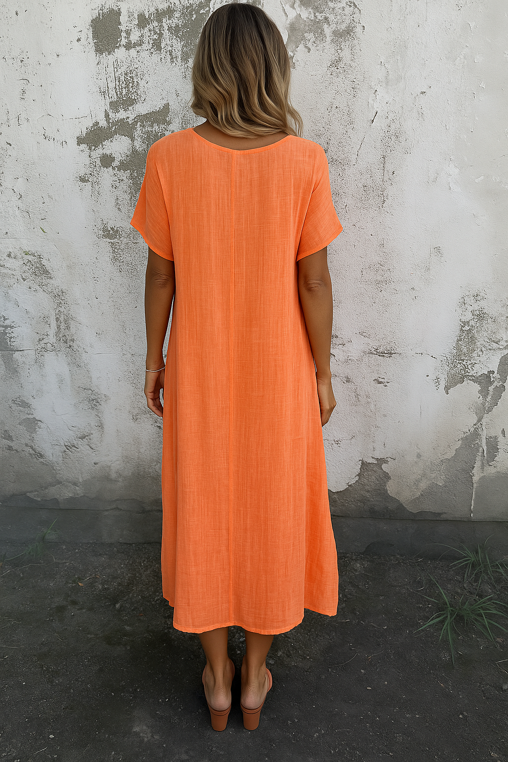 Nina | Luchtige Zomerjurk met V-Hals