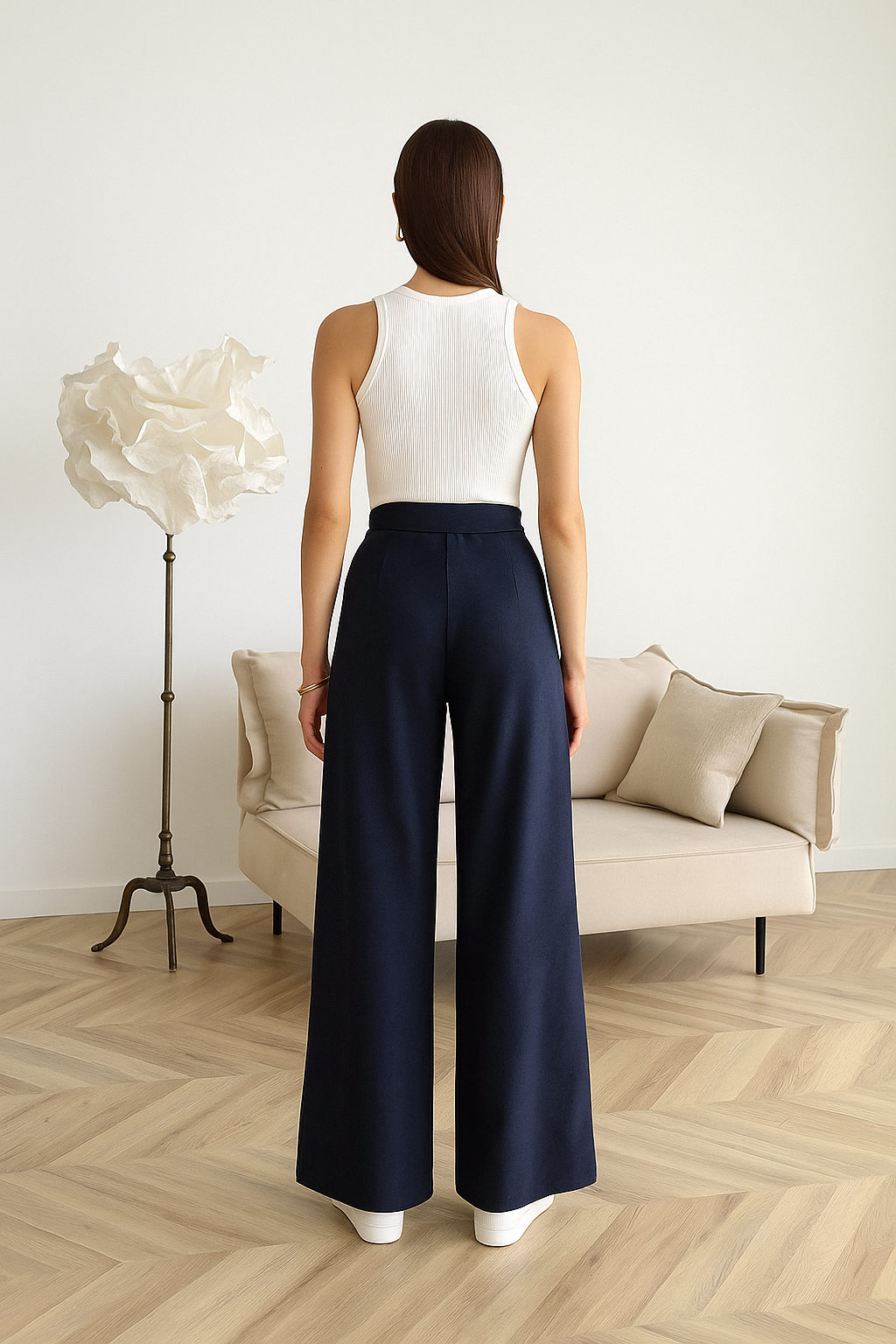 Courtlyn | Wikkelbroek met Brede Benen