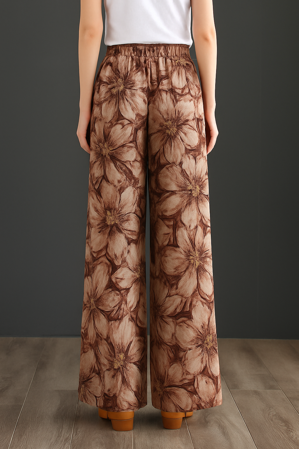 Lovella | Bloemen Print Palazzo Broek