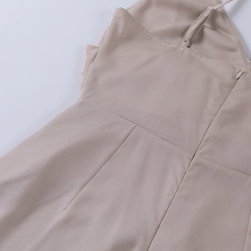 Fay | Satin Dress with Split