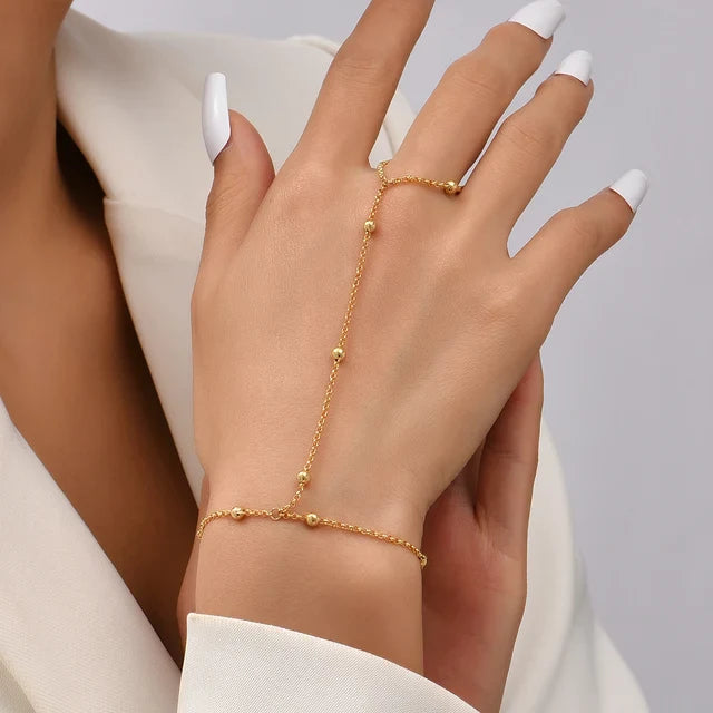 Berna | Bracelet chaîne main