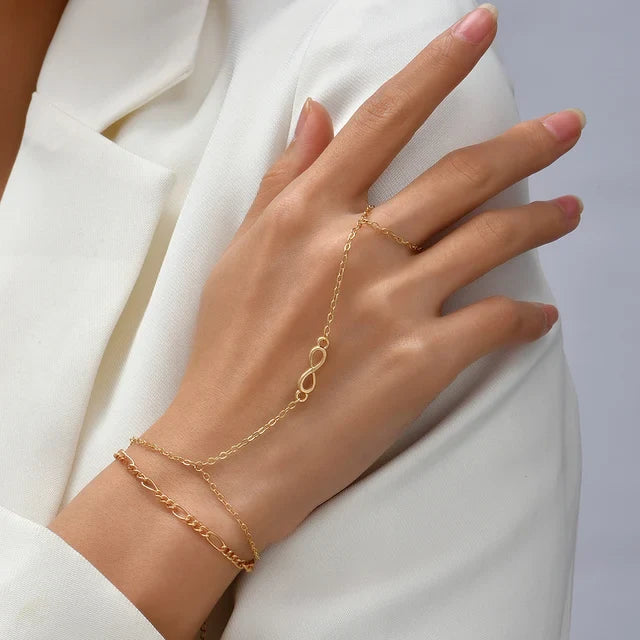 Berna | Bracelet chaîne main