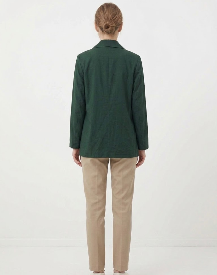 Ivee | Tailored Blazer met 3/4 Mouwen