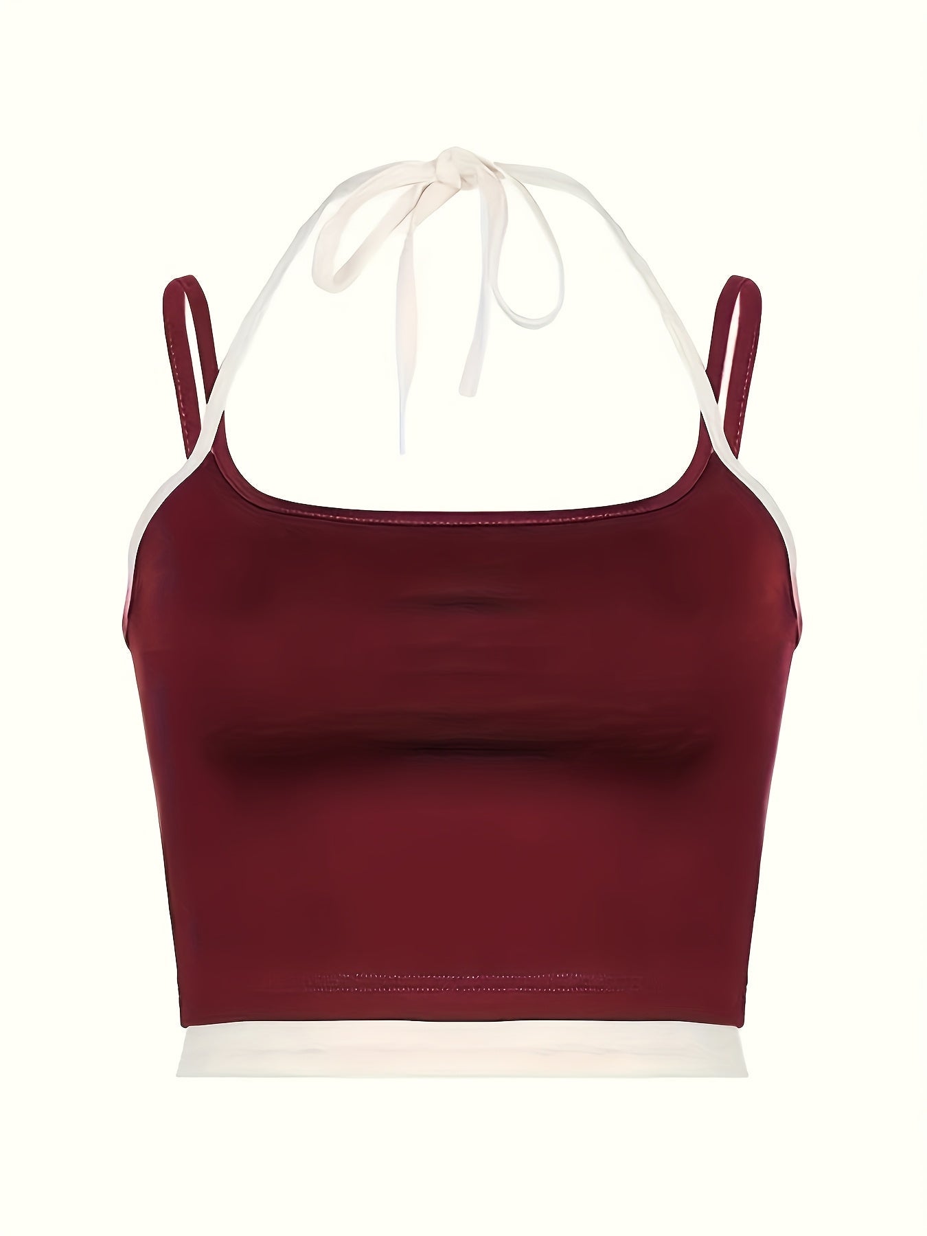 Beatrize | Cropped Top met Contrastbandjes