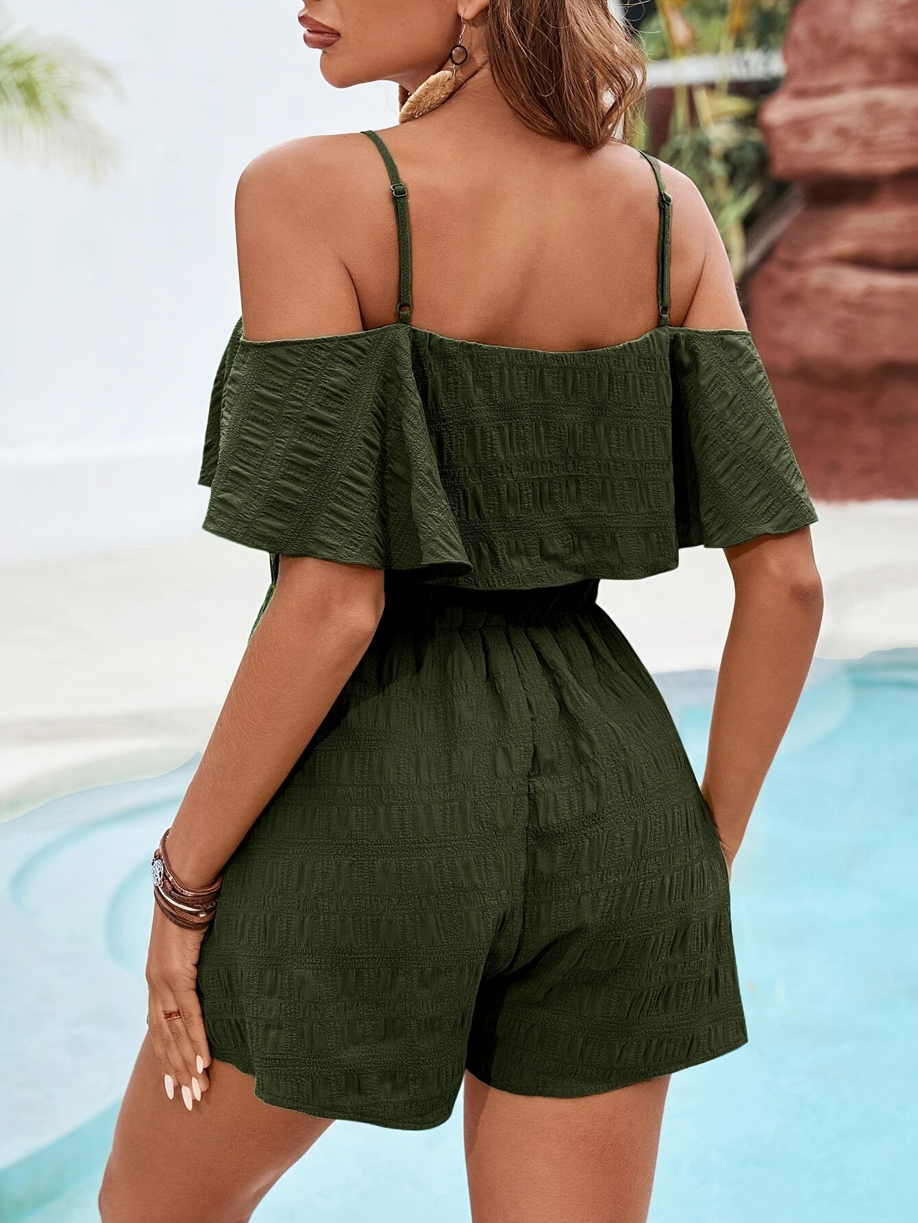 Darylene | Zomerse Off-Shoulder Playsuit