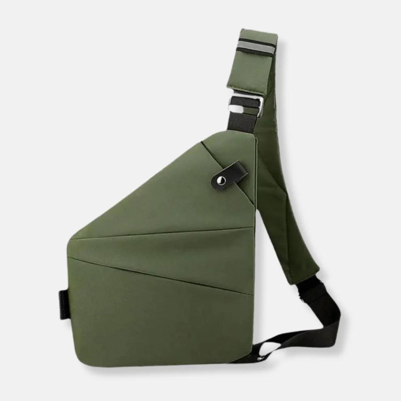 Elegante Dames Crossbody Rugtas met Verstelbare Schouderband