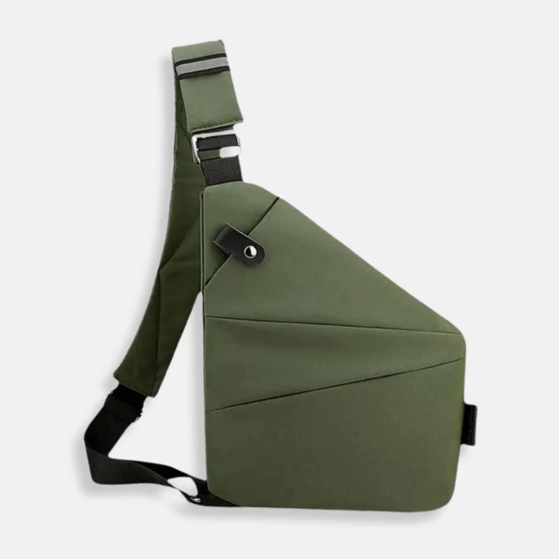 Elegante Dames Crossbody Rugtas met Verstelbare Schouderband