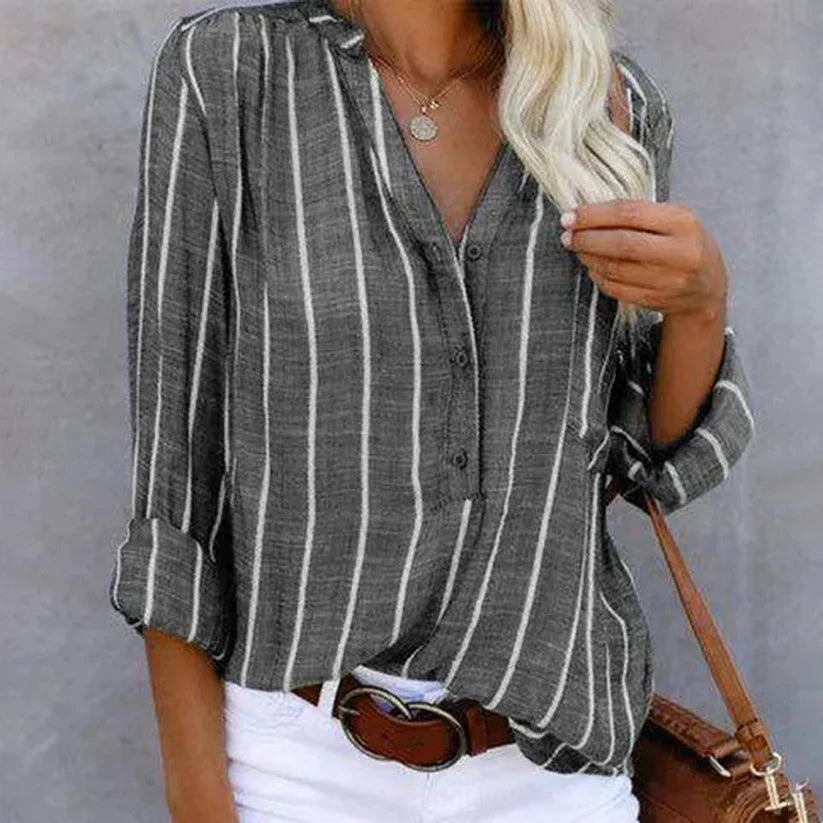 Elizah | Gestreepte Blouse