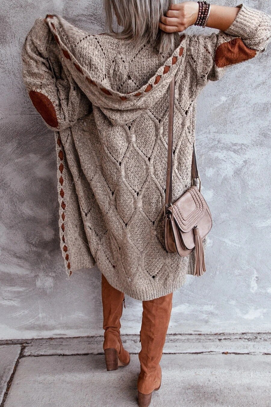 Arya | Knitted Longline Cardigan