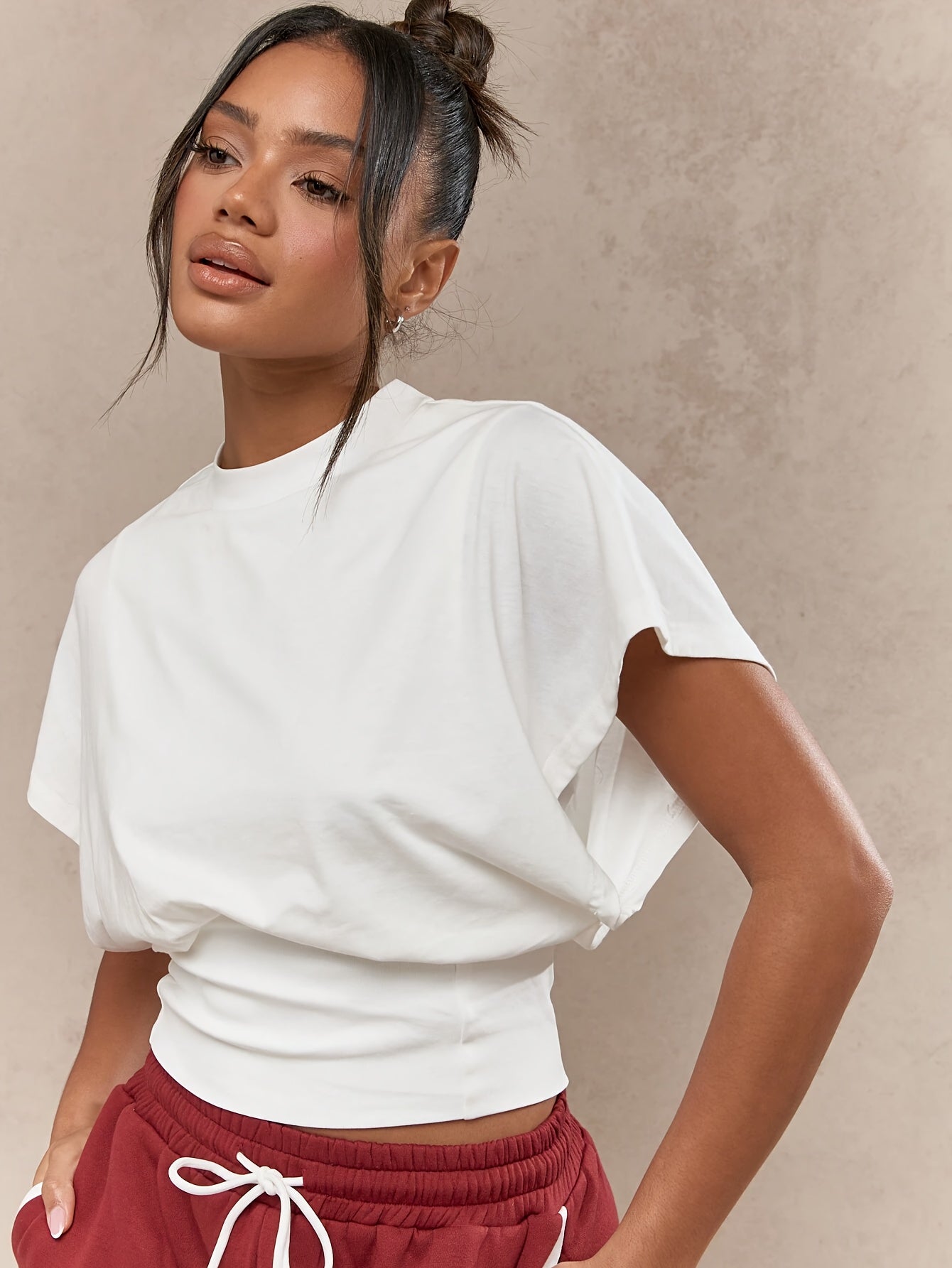 Beatrise | Cropped Tee met Sportieve Fit