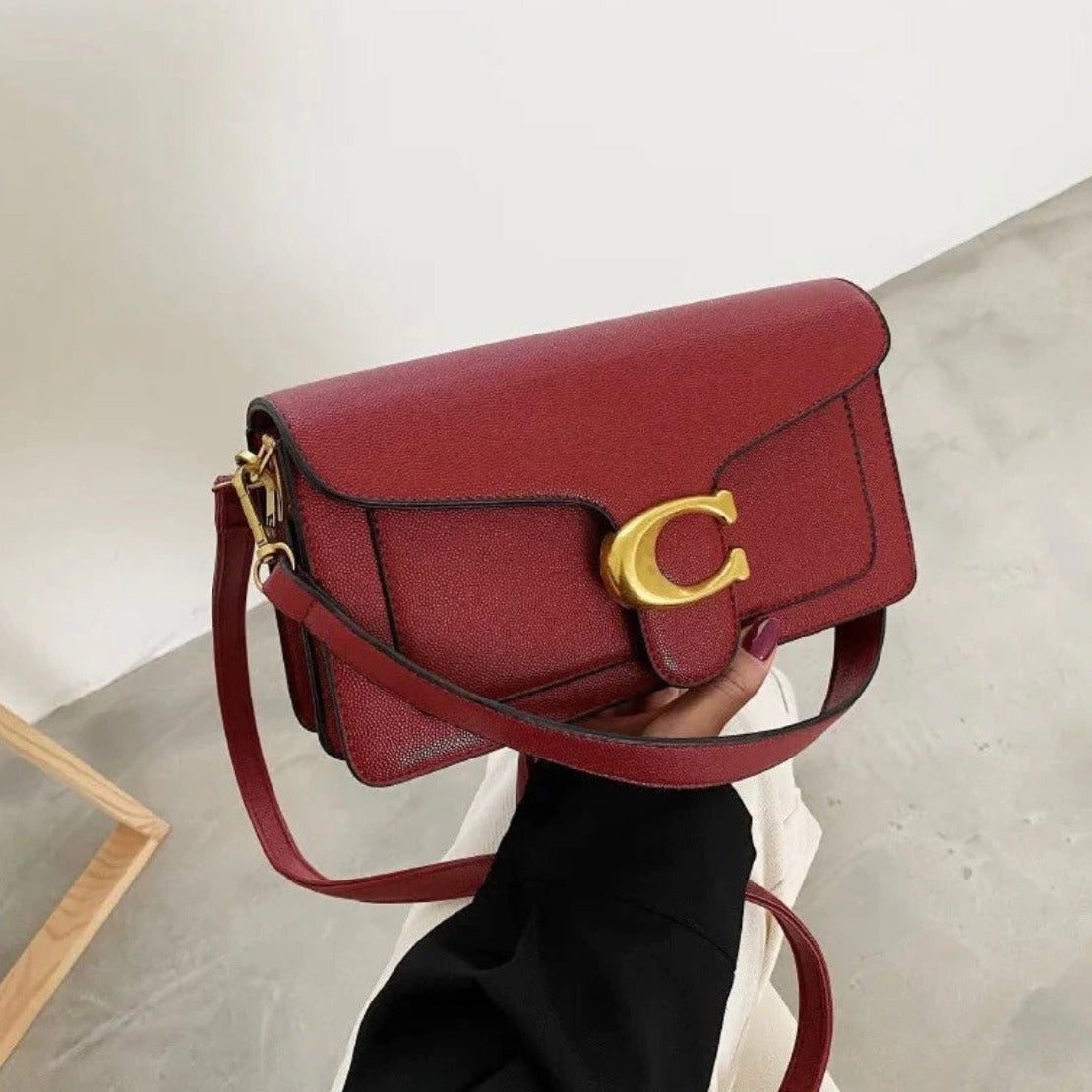 Kiera | Elegant Leather Shoulder Bag