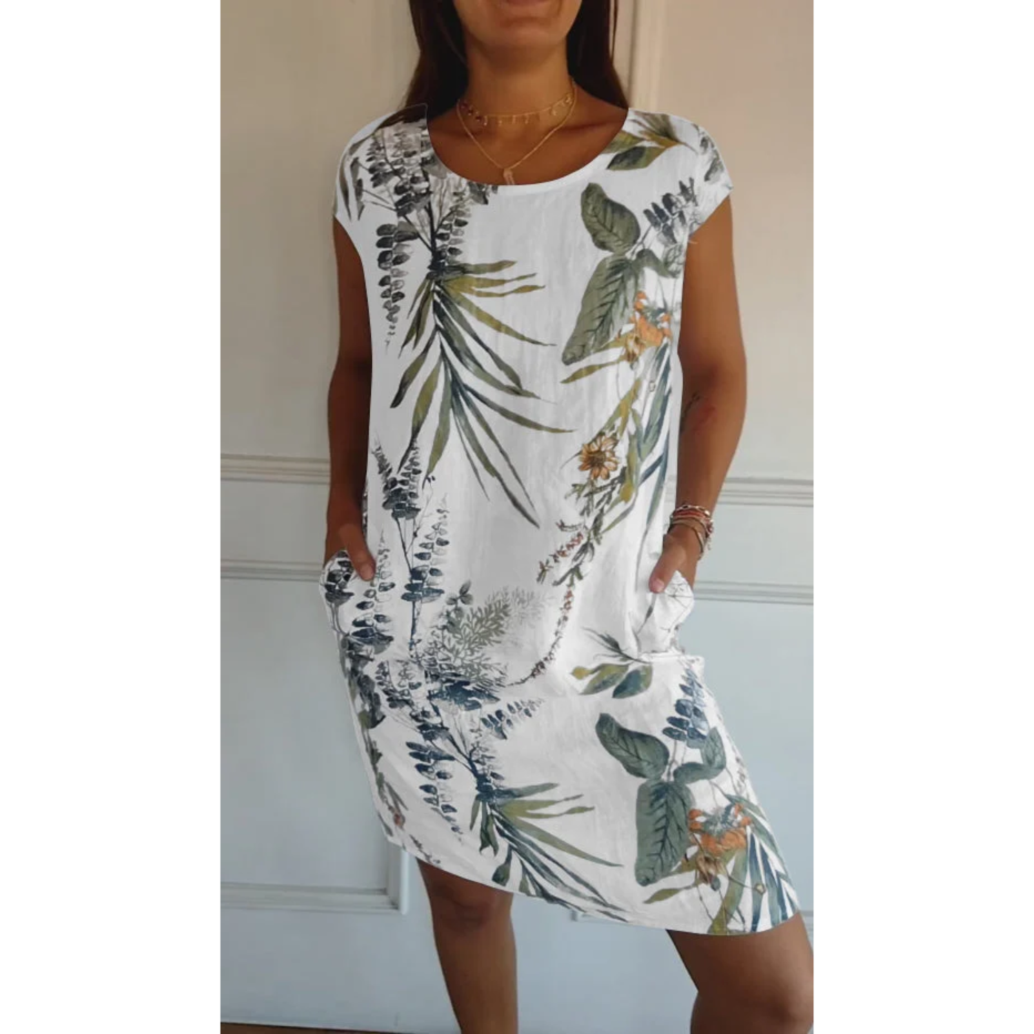 Mona | Linnen Zomerjurk voor Dames