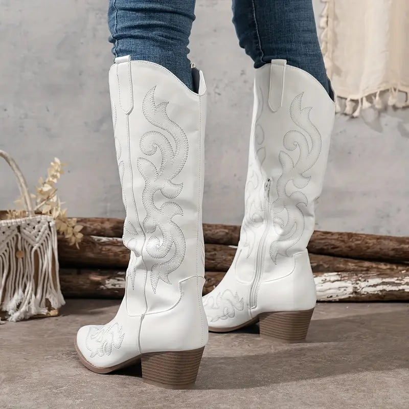 Stijlvolle Comfortabele Cowboy Dames Laarzen