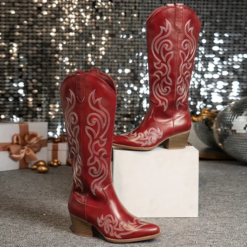 Stijlvolle Comfortabele Cowboy Dames Laarzen