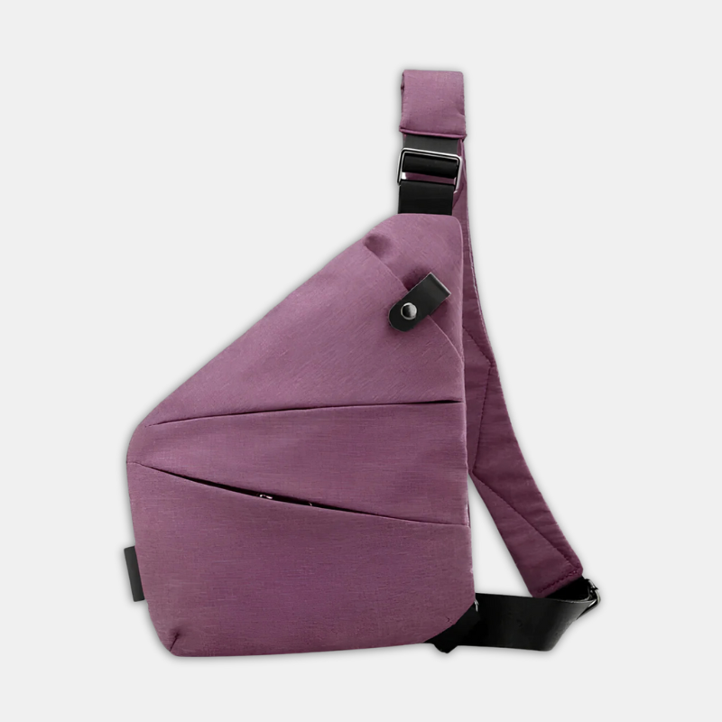 Elegante Dames Crossbody Rugtas met Verstelbare Schouderband