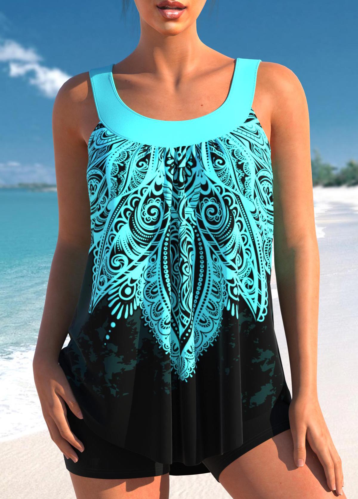 Lynn | Stylish and Comfortable with Our Tankini Set