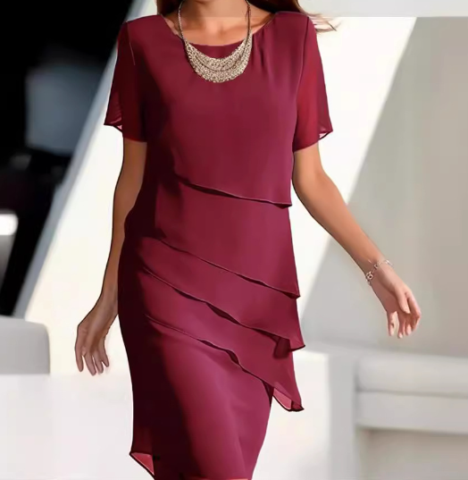 Clarisse | Elegant Layered Dress