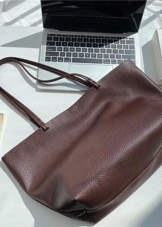 Brionee | Lederen Shopper Tas - Groot